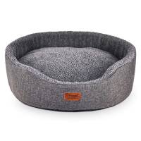 Freezack Hundebett Oval Casadei grau